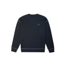 Renew Graphic Crewneck Sweatshirt asiatische Größen „Schwarz“