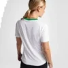 Retro Chuck Arch T-Shirt asiatische Größen „Weiß-Grün“