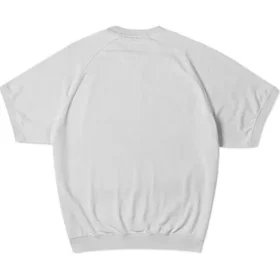 Retro Chuck Crew Fossilized T-Shirt (asiatische Größen) „Grau“