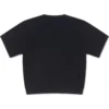 Retro Chuck Crew T-Shirt (asiatische Größen) „Schwarz“