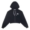 Retro Chuck Full Zip Hoodie asiatische Größen „Schwarz“