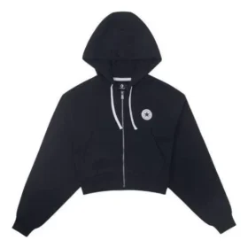 Retro Chuck Full Zip Hoodie asiatische Größen „Schwarz“