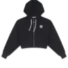 Retro Chuck Hoodie (asiatische Größen) „Schwarz“