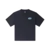 Retro-Segelboot-Grafik-T-Shirt, asiatische Größen, „Schwarz“