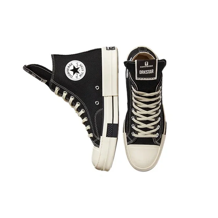 Rick Owens x DRKSHDW DRKSTAR Chuck 70 High „Schwarz“ Rick Owens x DRKSHDW DRKSTAR Chuck 70 High „Schwarz“
