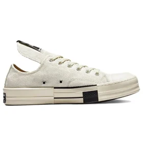 Rick Owens x DRKSHDW DRKSTAR Chuck 70 Low „Egret“