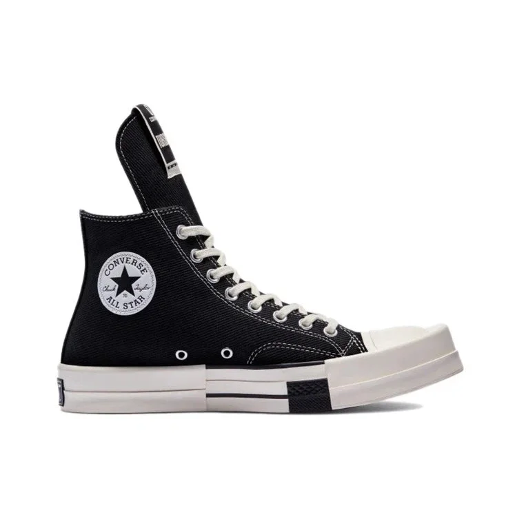 Rick Owens x TURBODRK Chuck 70 High „Black“ Rick Owens x TURBODRK Chuck 70 High „Black“