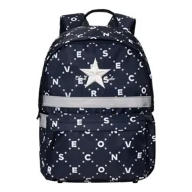 Rucksack mit Stern-Logo „Navy“