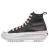 Run Star Hike Platform Metallic & Leather High Top „Schwarz“