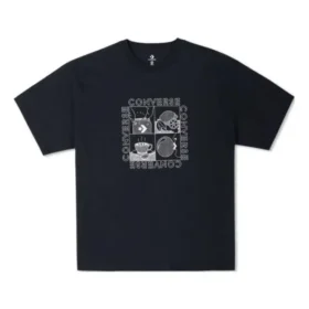 Sensory Graphic T-Shirt (asiatische Größen) „Schwarz“