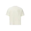 Shapes Box Cropped T-Shirt asiatische Größen „Weiß“