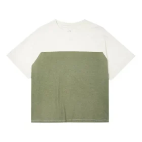 Shapes Triangle Raglan Graphic T-Shirt asiatische Größen „Egret“