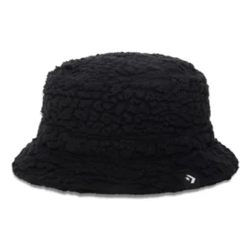 Sherpa Verstellbarer Bucket Hat „Schwarz“