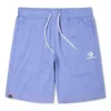 Shorts mit besticktem Kordelzug, asiatische Größen, „Washed Indigo“