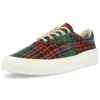 Skid Grip Low „Twisted Plaid – Egret“