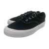 SkidGrip Stilvolle Retro-Low-Top-Freizeitschuhe aus Canvas Schwarz Weiß
