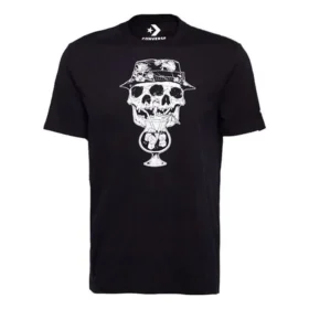 Skull & Cocktail T-Shirt asiatische Größen „Schwarz“