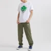 Skull Flowers Sonnenbrille T-Shirt asiatische Größen „White“