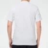 Slogan-Logo-T-Shirt mit kurzen Ärmeln für Herren, Weiß