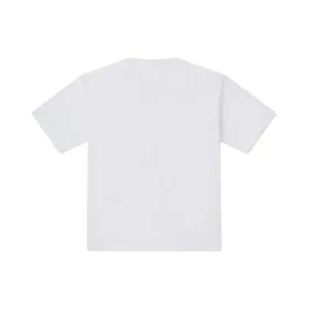 Smiley Kurzarm-T-Shirt (asiatische Größen) „Weiß“