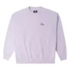 Sneakers Patch Loose Fit Sweatshirt asiatische Größen „Light Purple“