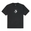 Sommer-Aktivitäts-Surf-Grafik-T-Shirt, asiatische Größen „Schwarz“