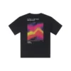 Soundwaves T-Shirt asiatische Größen „Schwarz“