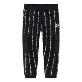 Sport-Strickhose mit aufgedrucktem Buchstabenlogo, asiatische Größen „Schwarz Weiß“ Sport-Strickhose mit aufgedrucktem Buchstabenlogo, asiatische Größen „Schwarz Weiß“