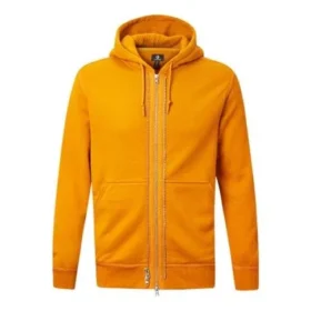 Sportlich-lässiges Kapuzenshirt mit durchgehendem Reißverschluss, Unisex, Orange Sportlich-lässiges Kapuzenshirt mit durchgehendem Reißverschluss, Unisex, Orange