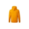 Sportlich-lässiges Kapuzenshirt mit durchgehendem Reißverschluss, Unisex, Orange