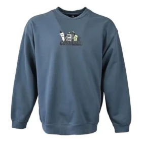 Spring Up Graphic Crew Sweatshirt (asiatische Größen) „Blau“ Spring Up Graphic Crew Sweatshirt (asiatische Größen) „Blau“