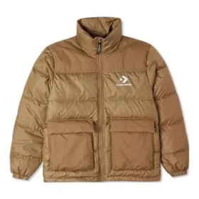 Star Chevron Daunenjacke asiatische Größen „Brown“