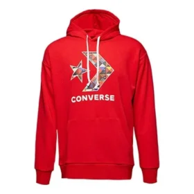 Star Chevron Hoodie (asiatische Größen) „Rot“