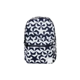 Star Logo Rucksack „Weiß Navy“