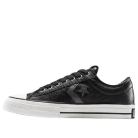 Star Player 76 Leder & Metallic „Schwarz Weiß“
