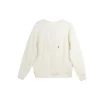 Star-Sweatshirt mit Rundhalsausschnitt, asiatische Größen, „Beige“