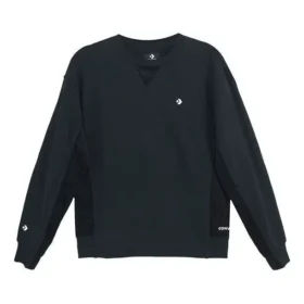 Star Sweatshirt mit Rundhalsausschnitt, asiatische Größen „Schwarz“