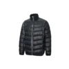 Stehkragen-Pufferjacke in leichter Ausführung, asiatische Größen, „Schwarz“