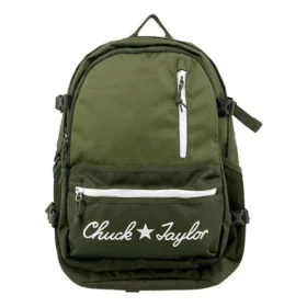 Straight Edge Chuck Taylor Logo Rucksack „Olive Green“
