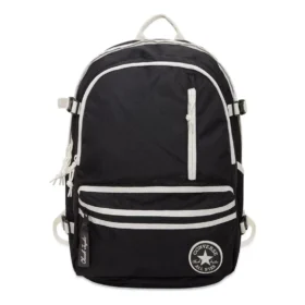 Straight Edge Premium Chuck Patch Rucksack „Schwarz“