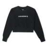Strip Wordmark Crew asiatische Größen „Black“
