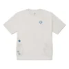 Summer Drink Pocket T-Shirt asiatische Größen „Egret“