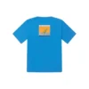 Summer Verbiage T-Shirt asiatische Größen „Blau“