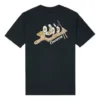 Sushi-Grafik-T-Shirt mit kurzen Ärmeln und Tasche, asiatische Größen „Schwarz“