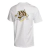 Sushi Graphic Kurzarm-T-Shirt mit Tasche, asiatische Größen „Weiß“