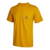 Sushi Graphic Kurzarm-T-Shirt mit Tasche – asiatische Größen „Yellow“