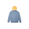 Sweatshirt mit abnehmbarer Kapuze, asiatische Größen „Lakeside Blue“
