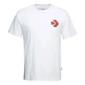 T-Shirt mit Cartoon-Logo, asiatische Größen, „Weiß“