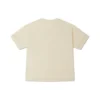 T-Shirt mit Kontrastnähten und Logo-Einsatz, asiatische Größen, „Beige“
