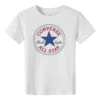 T-Shirt mit Logo-Aufdruck, asiatische Größen „Grau-Blau“